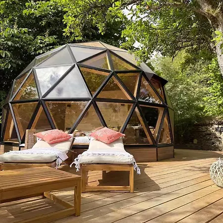 Chata L'echappee Bulle - Dome & Jacuzzi - Centre Bastogne