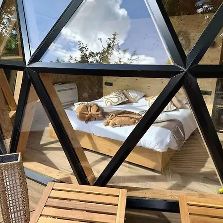 Chata L'echappee Bulle - Dome & Jacuzzi - Centre *